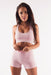 HYPED SPORTS BRA - DUSTY PINK - Be Activewear