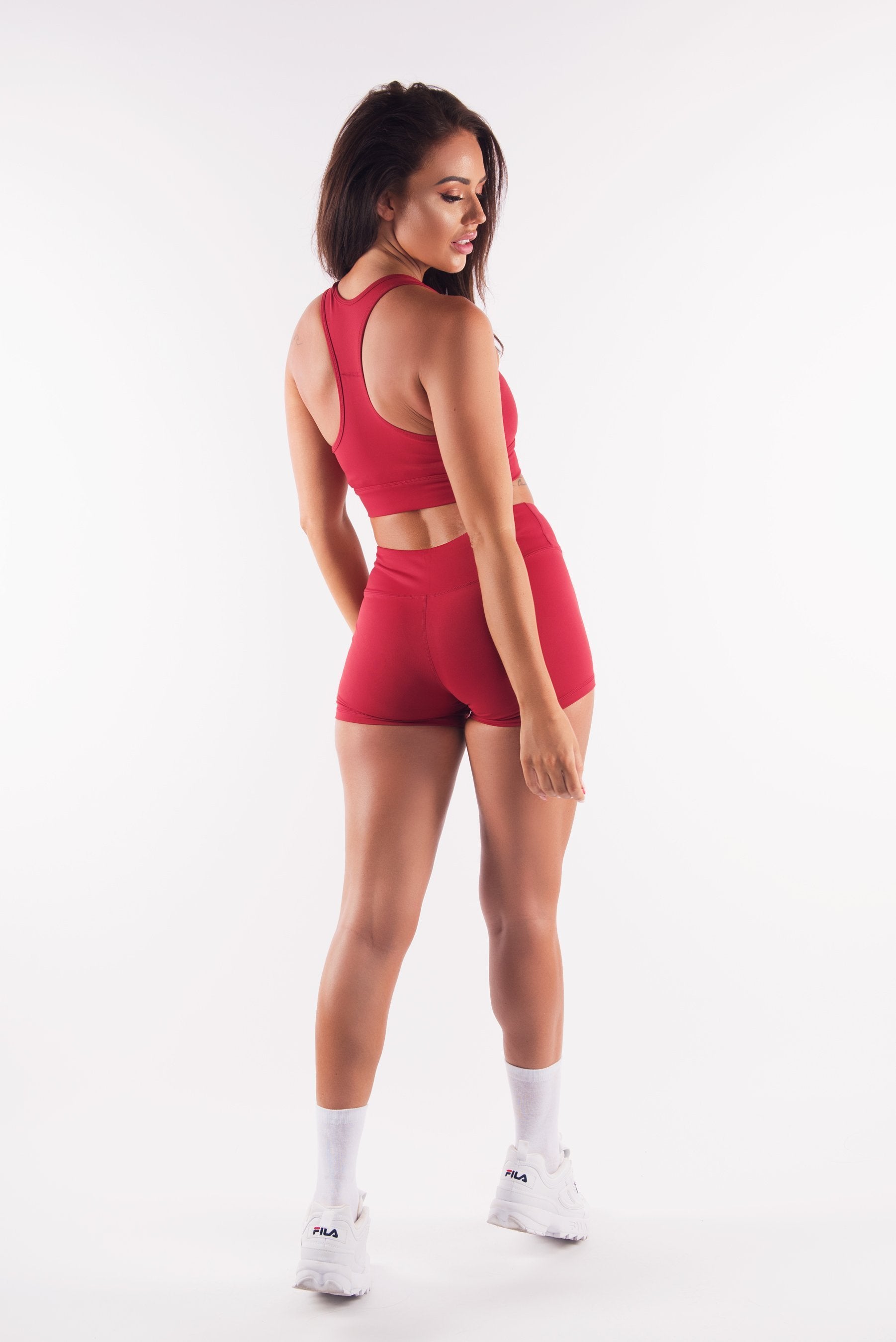 HYPED BOOTY SHOTS - DEEP RED - Be Activewear