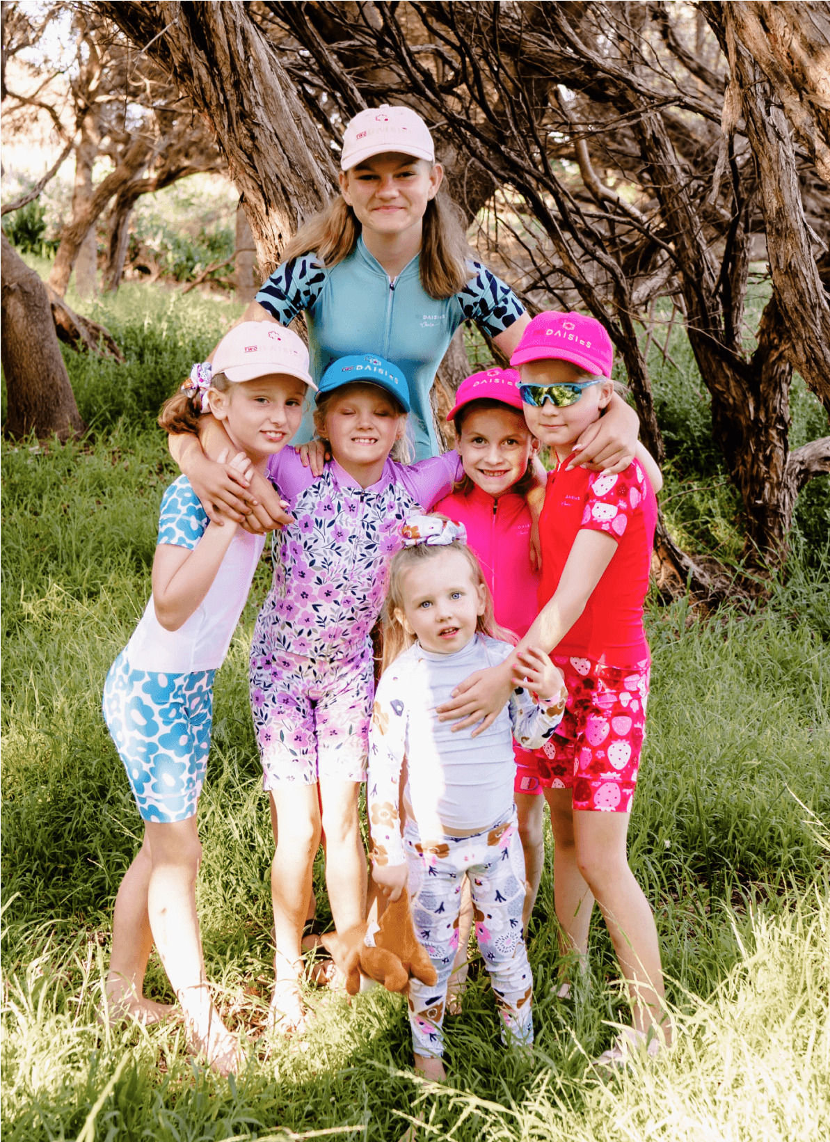 Two Daisies Triathlon Suits Girls Triathlon Suit - Blossom