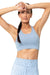 Vie Active Crop Tops Tally Bra – Sky Blue