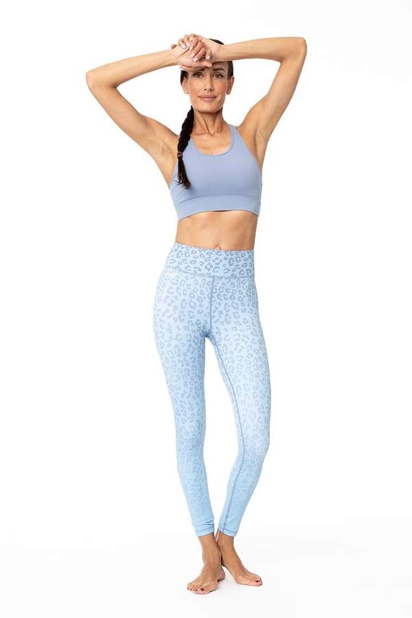 Vie Active Crop Tops Tally Bra – Sky Blue