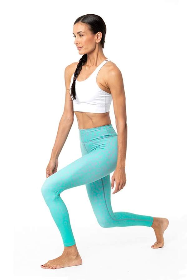 Vie Active Crop Tops Tally Bra – White