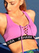Xahara Active Sports Bra Scarlet Violet Crop