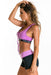 Xahara Active Sports Bra Scarlet Violet Crop