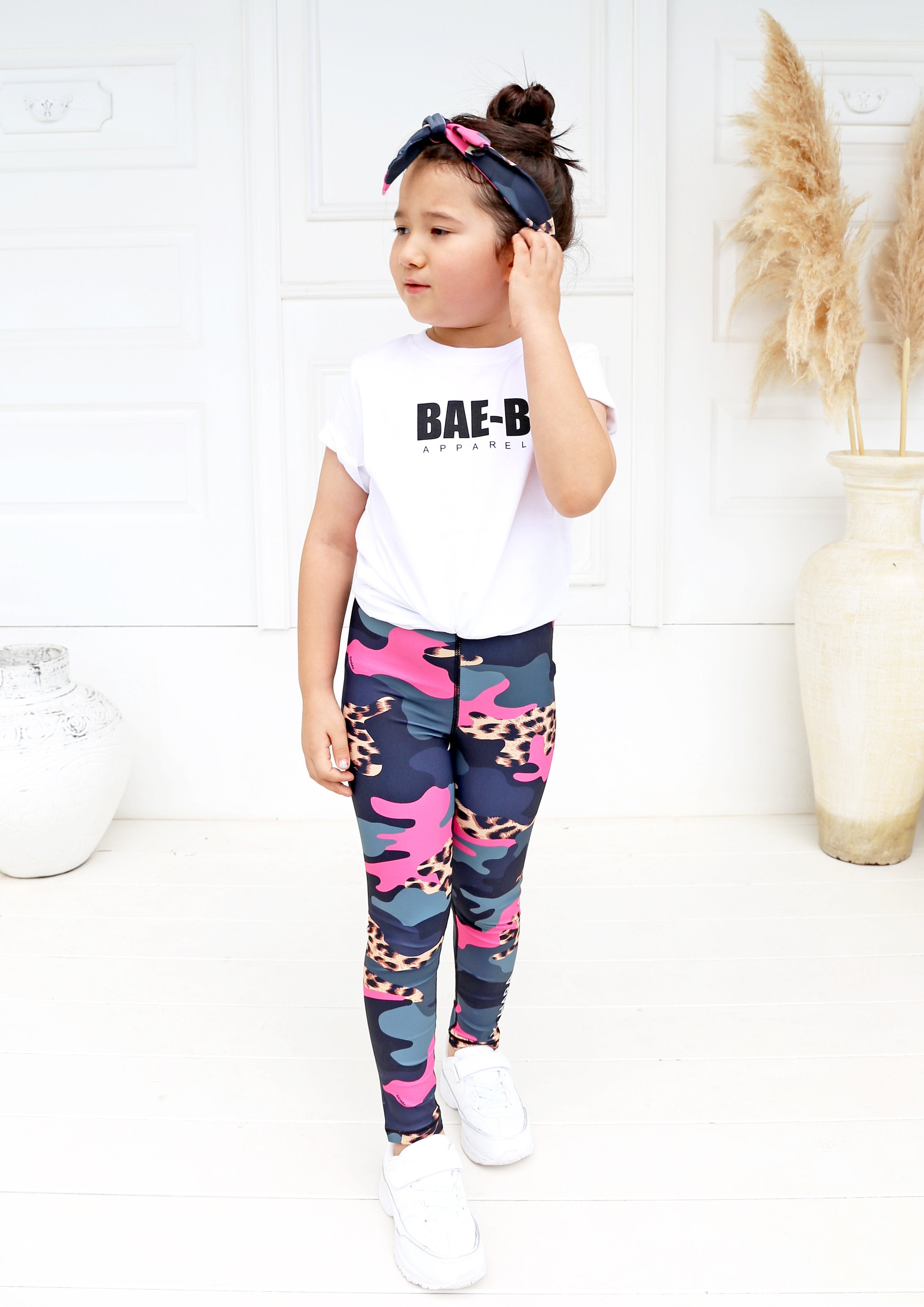 Xahara Activewear Junior Leggings Junior Leopard Camo Legging