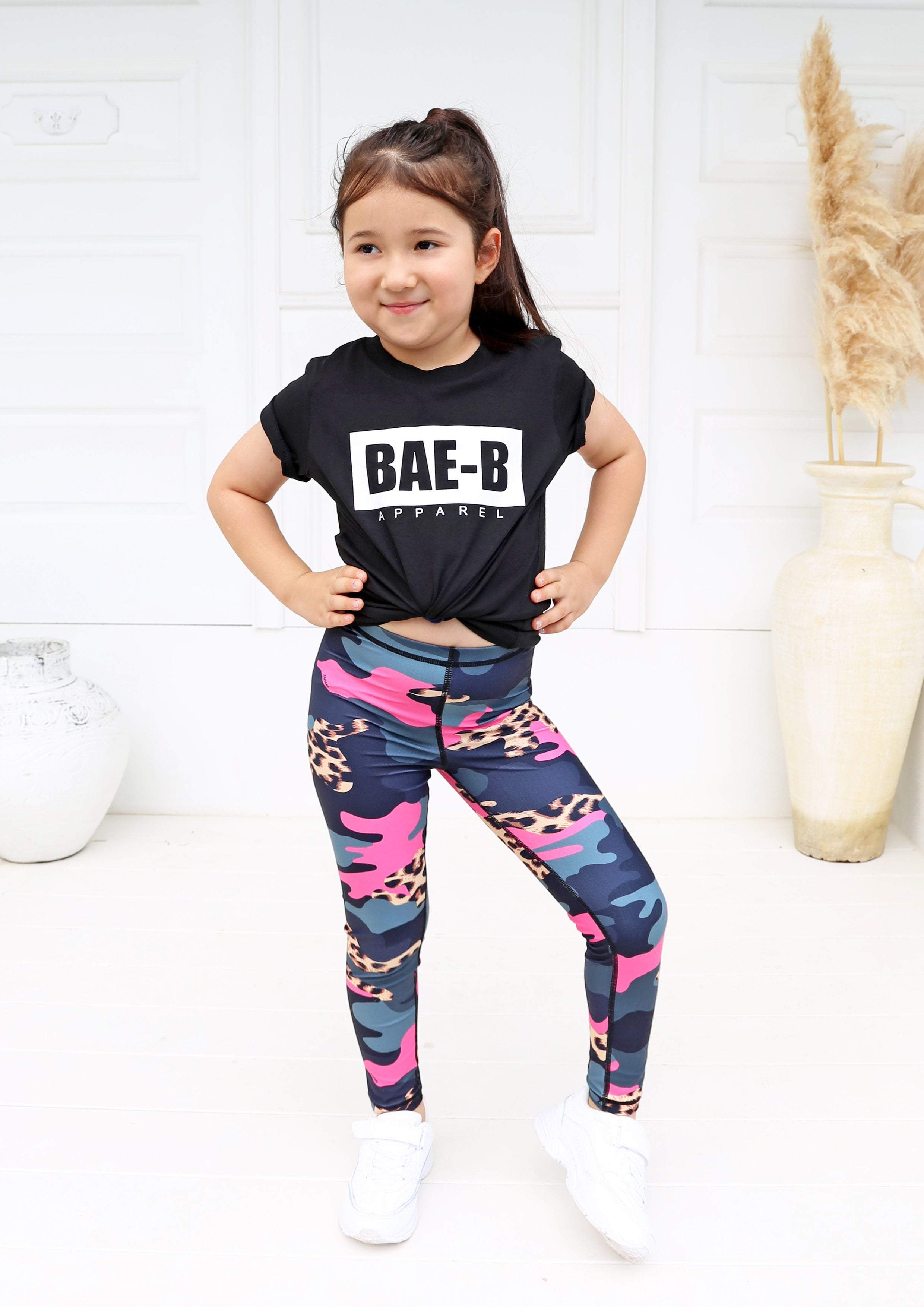 Xahara Activewear Junior Leggings Junior Leopard Camo Legging