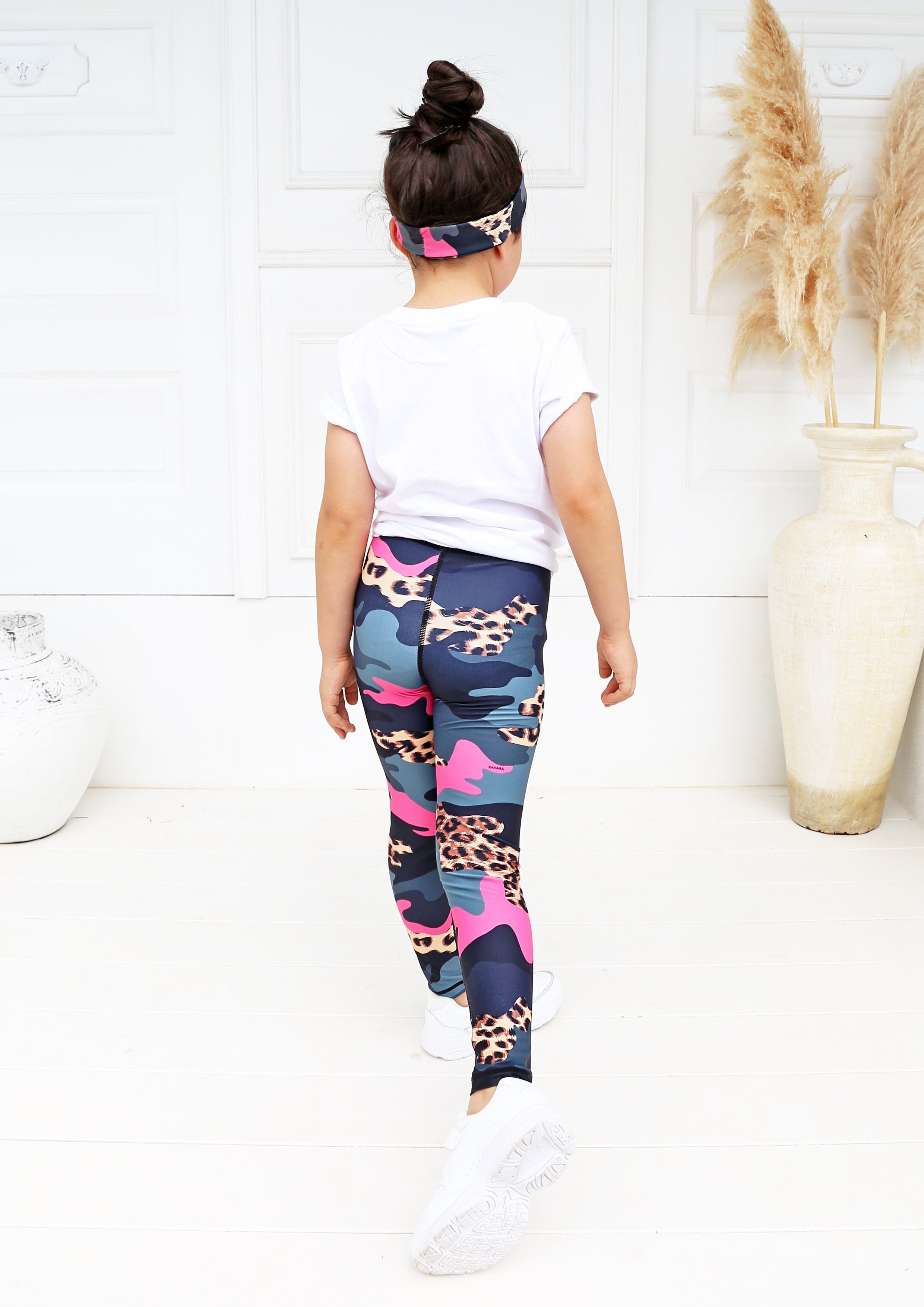 Xahara Activewear Junior Leggings Junior Leopard Camo Legging