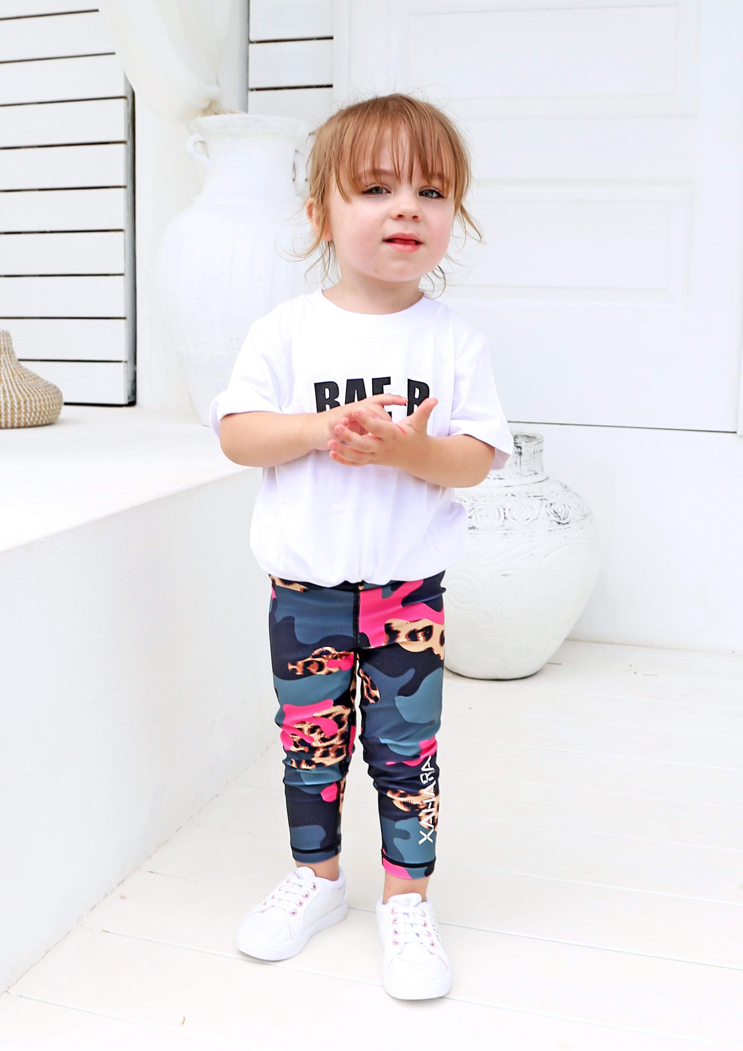 Junior Leopard Camo Legging — Be Activewear - Main Image