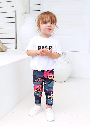 Xahara Activewear Junior Leggings Junior Leopard Camo Legging