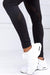 Xahara Activewear Leggings Bootylicious Black Ribbed Legging