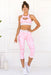 Xahara Activewear Sports Bra Candice Sports Bra -Rose Quartz