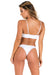 Xahara Activewear Swim Elle Swim Bottoms - White